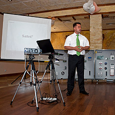 Prezentacja Satel 2008 w e-system