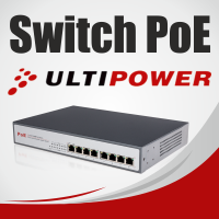 Switche PoE Ultipower do kamer IP